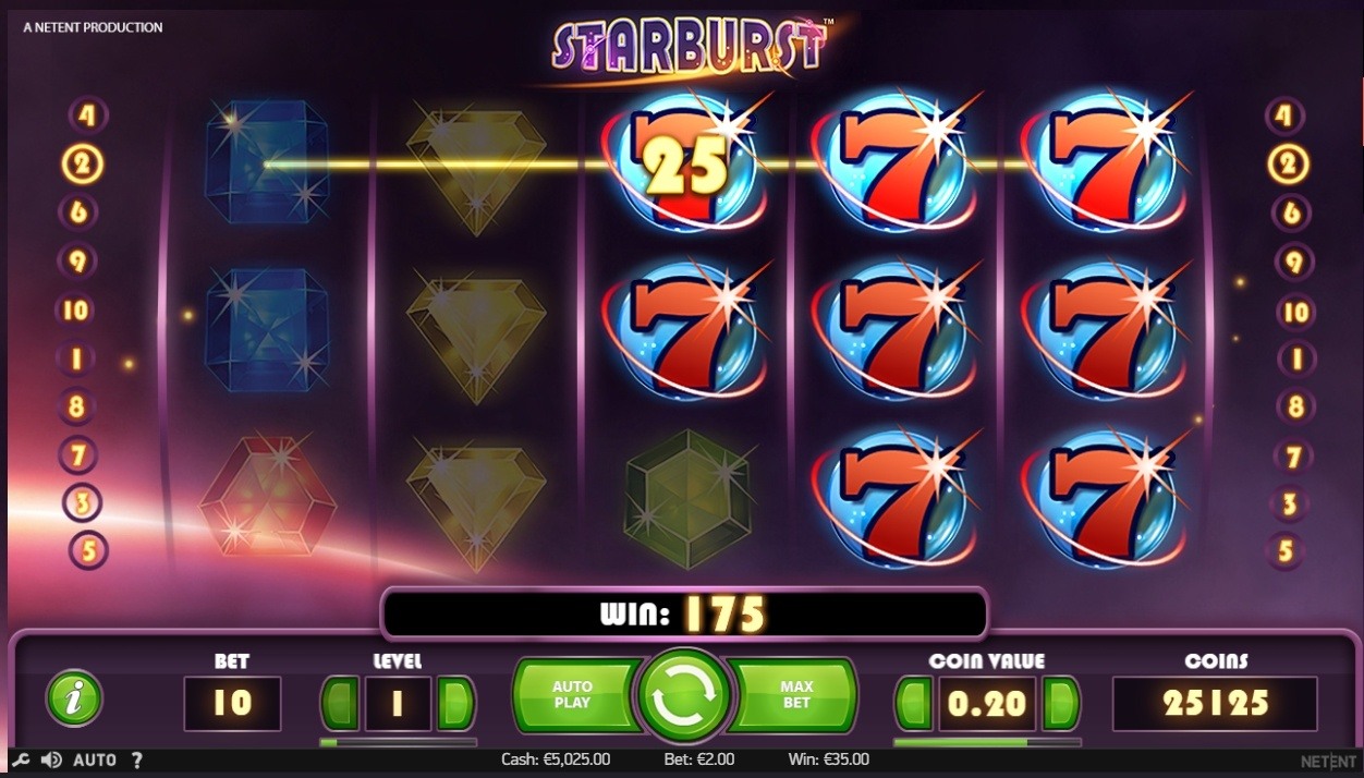 Starburst Slot Game